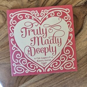 Truly Madly Deeply Memory Journal